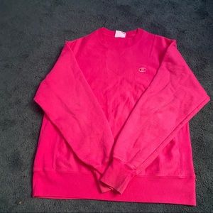 Hot Pink Champion Sweater